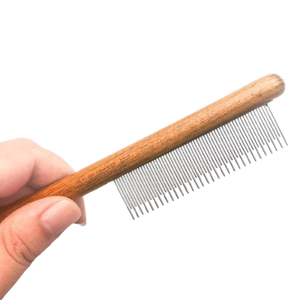 Cat comb, Solid Wood Pet Comb Grooming Tool
