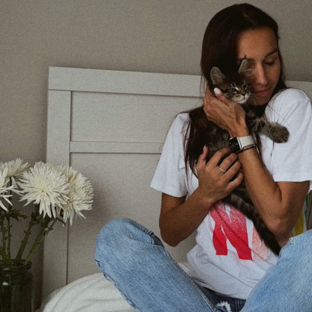Alyona and Floppa Maine Coon